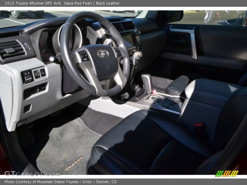 Salsa Red Pearl / Black Leather 2013 Toyota 4Runner SR5 4x4