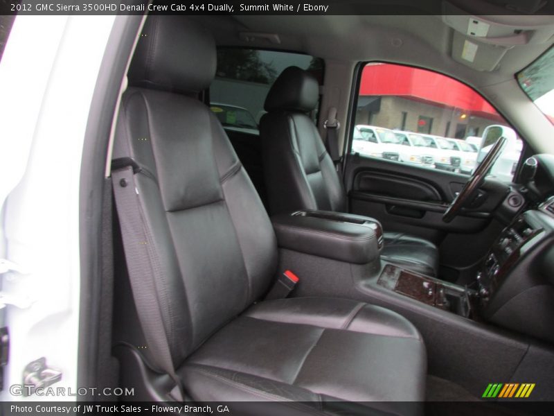 Summit White / Ebony 2012 GMC Sierra 3500HD Denali Crew Cab 4x4 Dually