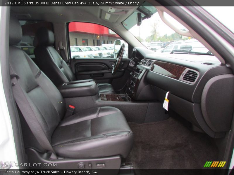 Summit White / Ebony 2012 GMC Sierra 3500HD Denali Crew Cab 4x4 Dually
