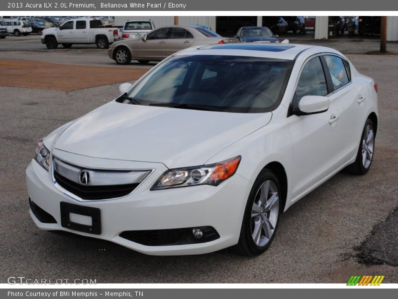 Bellanova White Pearl / Ebony 2013 Acura ILX 2.0L Premium