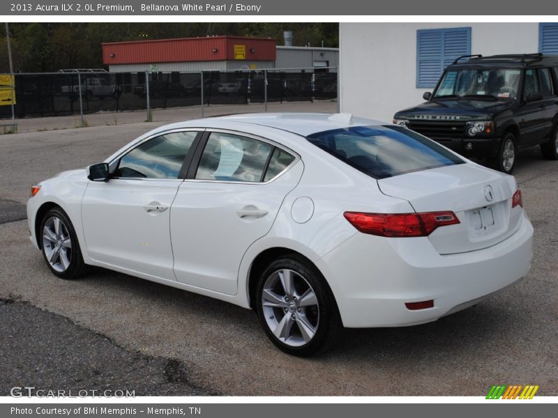 Bellanova White Pearl / Ebony 2013 Acura ILX 2.0L Premium
