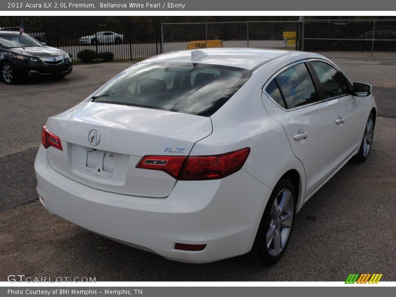 Bellanova White Pearl / Ebony 2013 Acura ILX 2.0L Premium