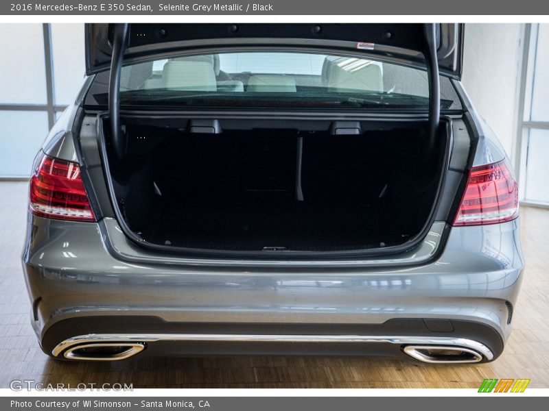 Selenite Grey Metallic / Black 2016 Mercedes-Benz E 350 Sedan