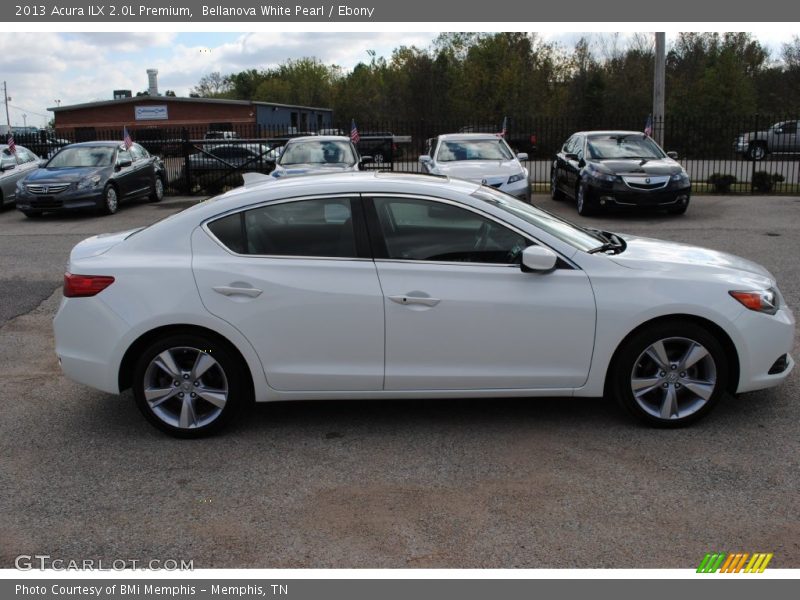 Bellanova White Pearl / Ebony 2013 Acura ILX 2.0L Premium