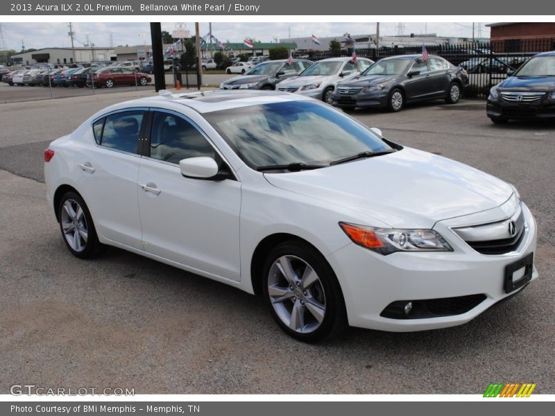 Bellanova White Pearl / Ebony 2013 Acura ILX 2.0L Premium