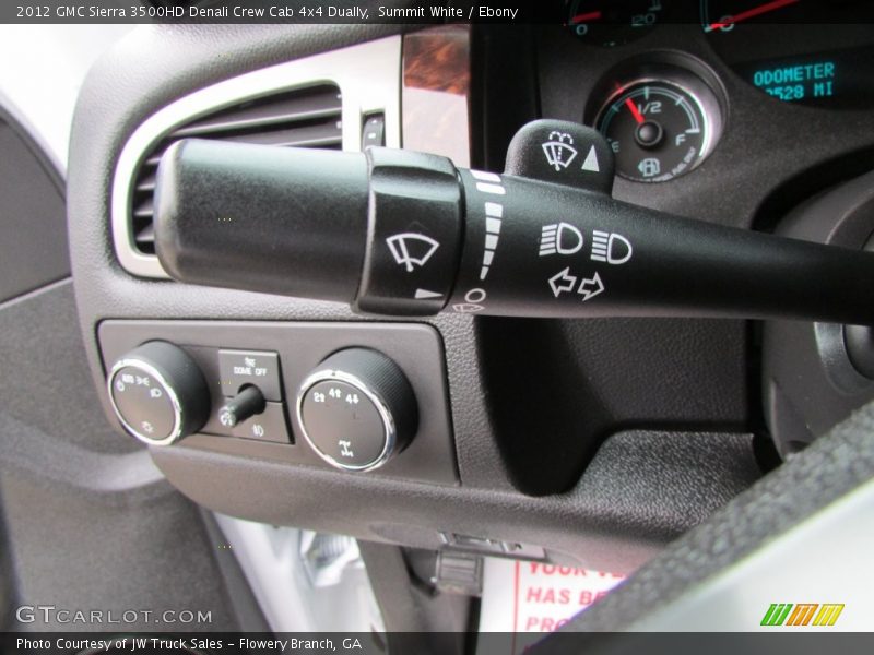 Summit White / Ebony 2012 GMC Sierra 3500HD Denali Crew Cab 4x4 Dually