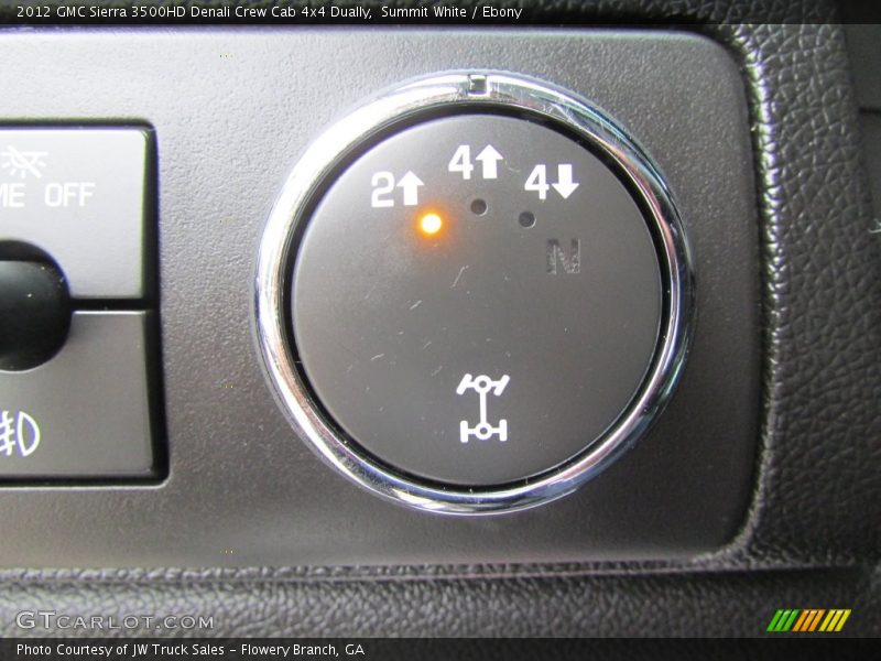 Summit White / Ebony 2012 GMC Sierra 3500HD Denali Crew Cab 4x4 Dually