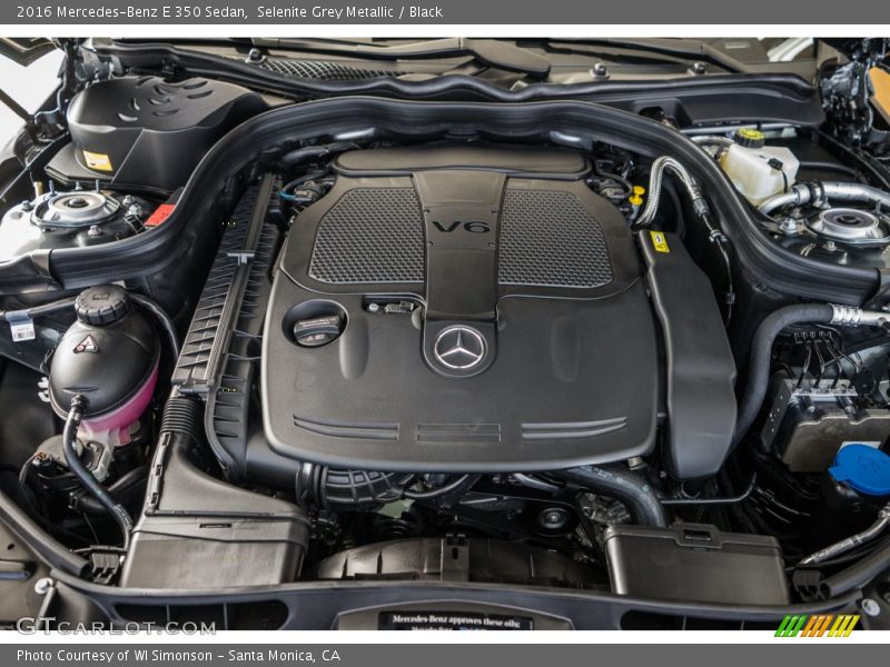 Selenite Grey Metallic / Black 2016 Mercedes-Benz E 350 Sedan