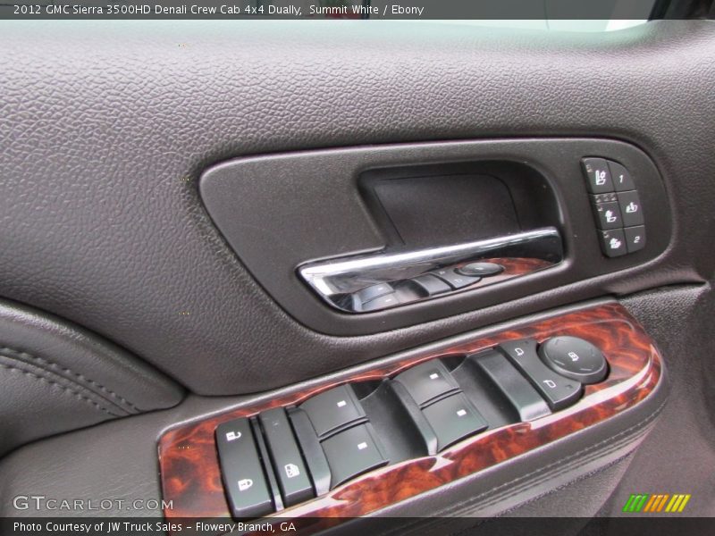 Summit White / Ebony 2012 GMC Sierra 3500HD Denali Crew Cab 4x4 Dually