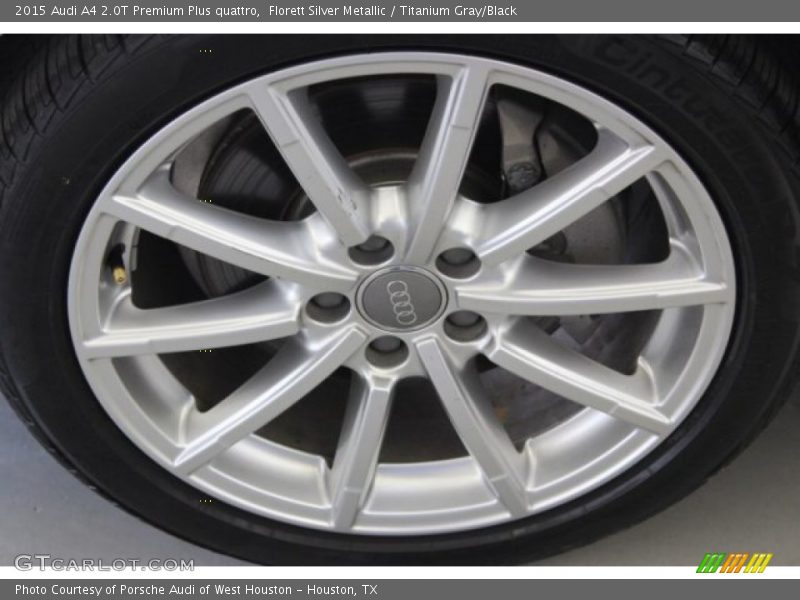Florett Silver Metallic / Titanium Gray/Black 2015 Audi A4 2.0T Premium Plus quattro