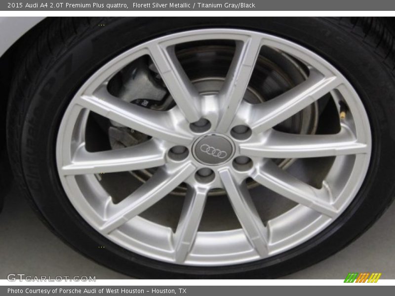 Florett Silver Metallic / Titanium Gray/Black 2015 Audi A4 2.0T Premium Plus quattro