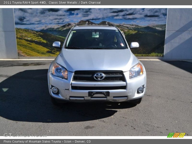 Classic Silver Metallic / Dark Charcoal 2011 Toyota RAV4 Sport 4WD
