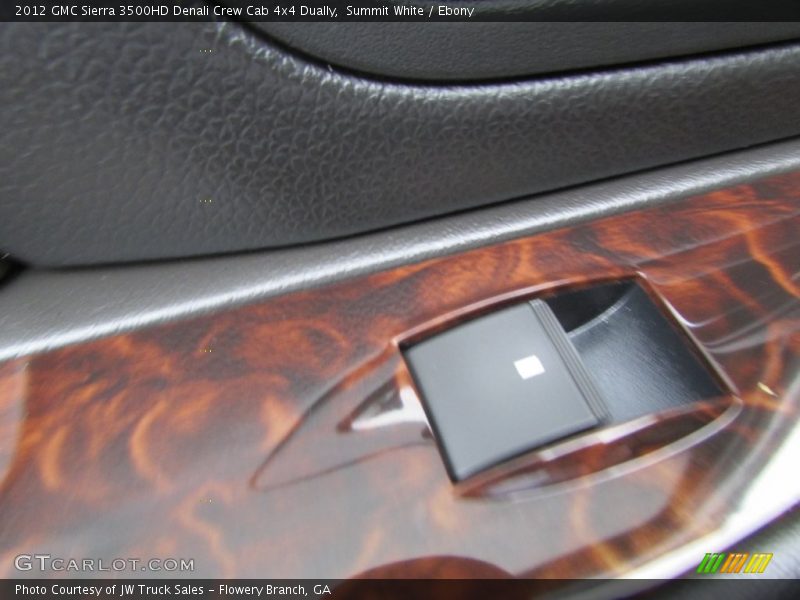 Summit White / Ebony 2012 GMC Sierra 3500HD Denali Crew Cab 4x4 Dually