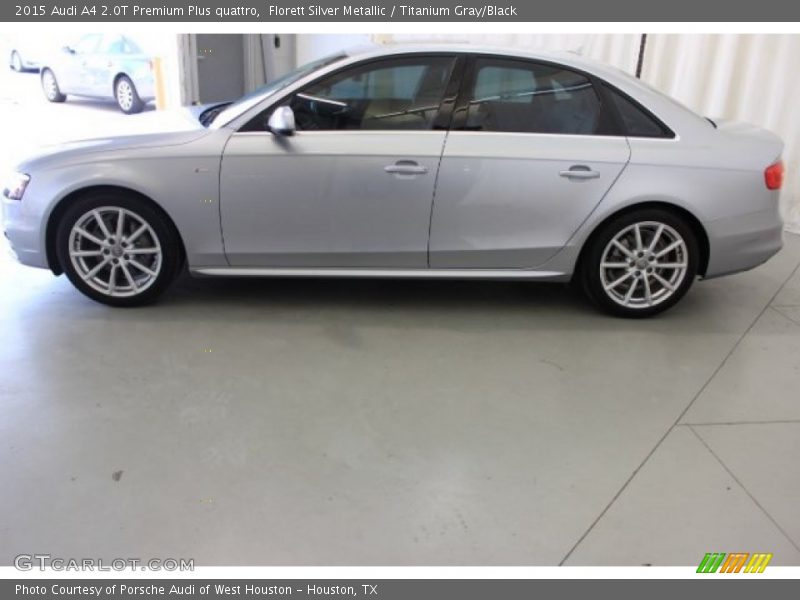 Florett Silver Metallic / Titanium Gray/Black 2015 Audi A4 2.0T Premium Plus quattro