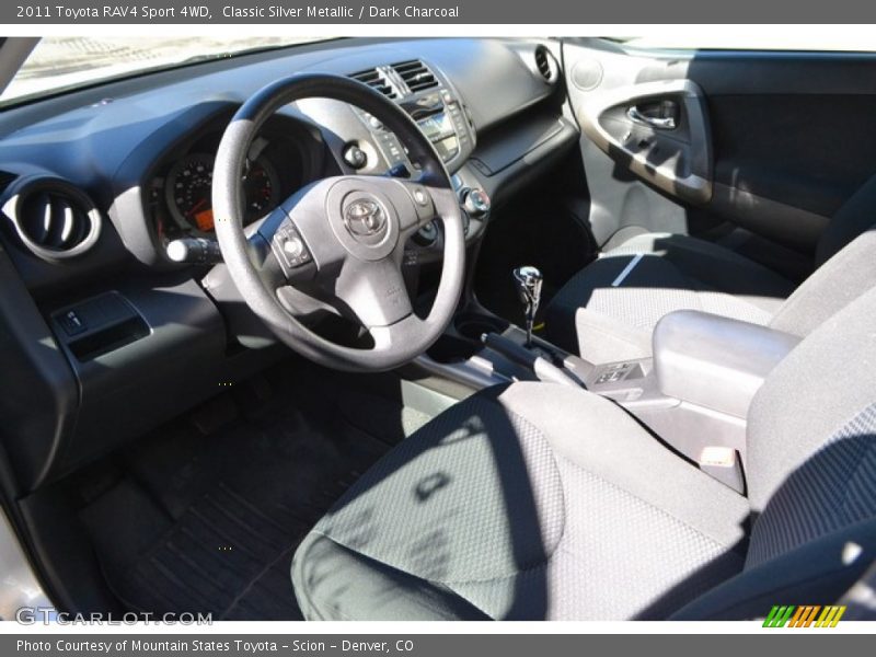 Classic Silver Metallic / Dark Charcoal 2011 Toyota RAV4 Sport 4WD