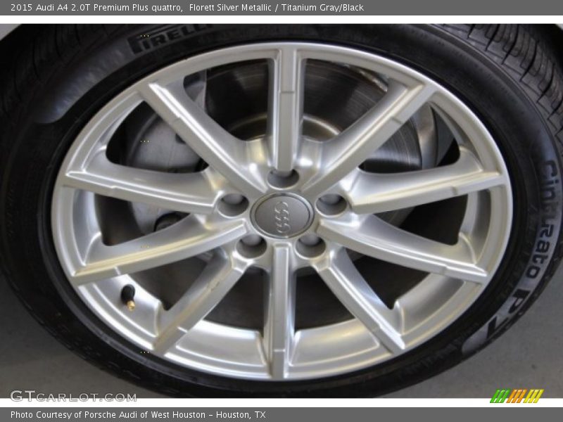 Florett Silver Metallic / Titanium Gray/Black 2015 Audi A4 2.0T Premium Plus quattro