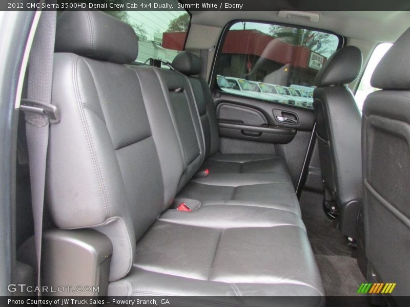 Summit White / Ebony 2012 GMC Sierra 3500HD Denali Crew Cab 4x4 Dually