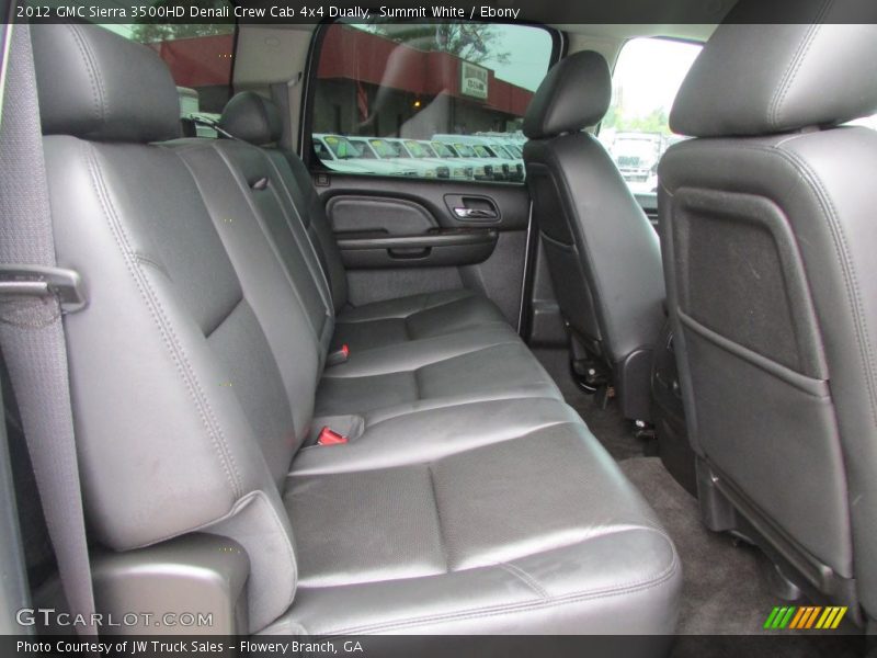 Summit White / Ebony 2012 GMC Sierra 3500HD Denali Crew Cab 4x4 Dually