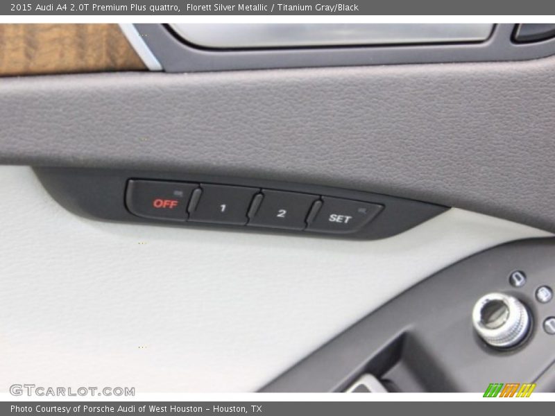 Florett Silver Metallic / Titanium Gray/Black 2015 Audi A4 2.0T Premium Plus quattro