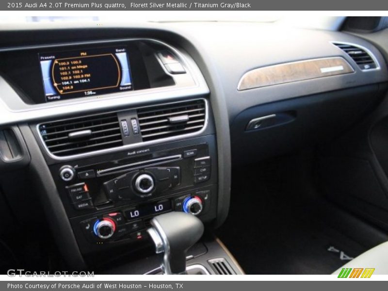 Florett Silver Metallic / Titanium Gray/Black 2015 Audi A4 2.0T Premium Plus quattro