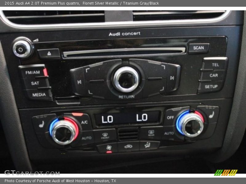 Florett Silver Metallic / Titanium Gray/Black 2015 Audi A4 2.0T Premium Plus quattro
