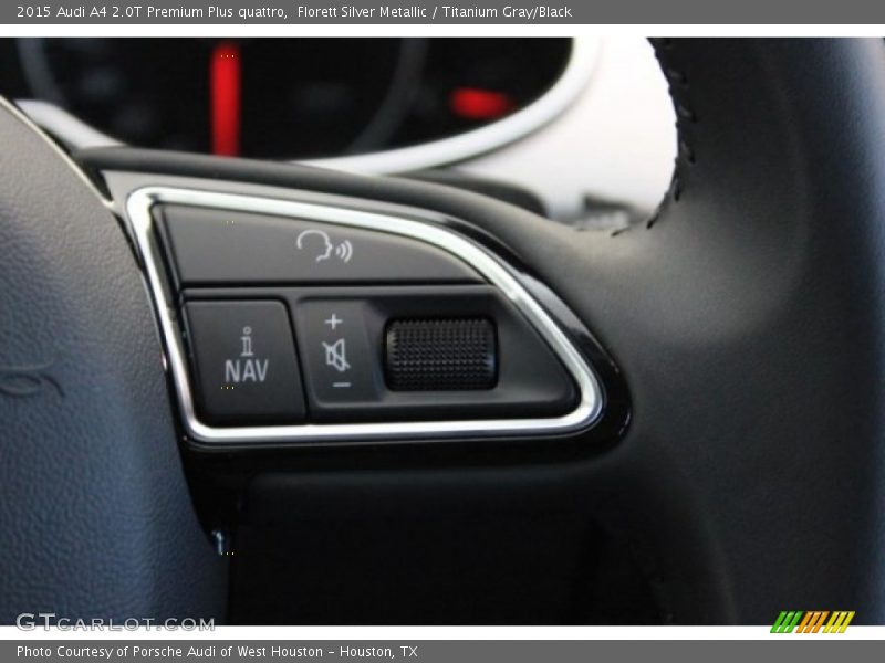 Florett Silver Metallic / Titanium Gray/Black 2015 Audi A4 2.0T Premium Plus quattro
