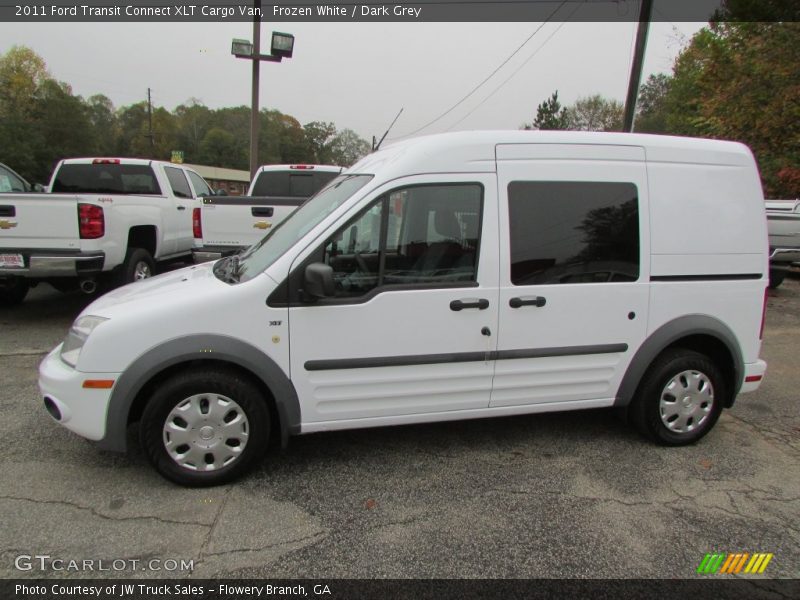 Frozen White / Dark Grey 2011 Ford Transit Connect XLT Cargo Van