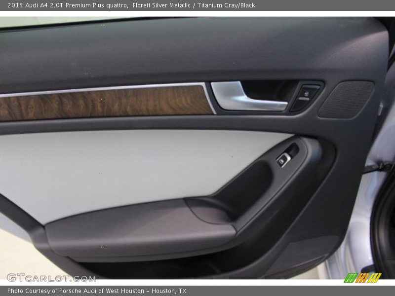 Florett Silver Metallic / Titanium Gray/Black 2015 Audi A4 2.0T Premium Plus quattro