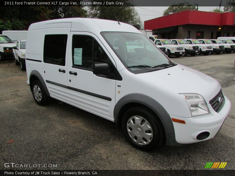 Frozen White / Dark Grey 2011 Ford Transit Connect XLT Cargo Van