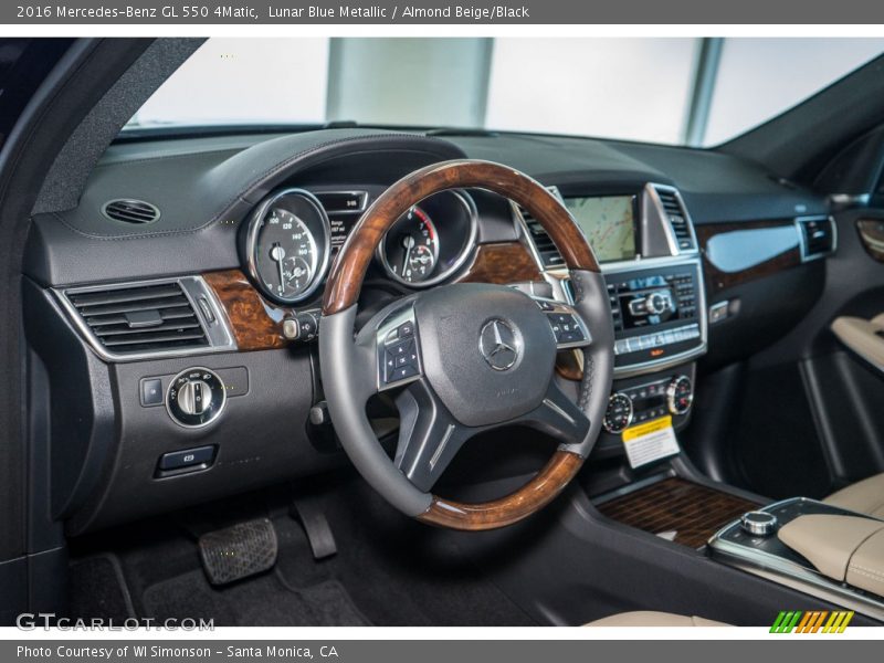 Almond Beige/Black Interior - 2016 GL 550 4Matic 