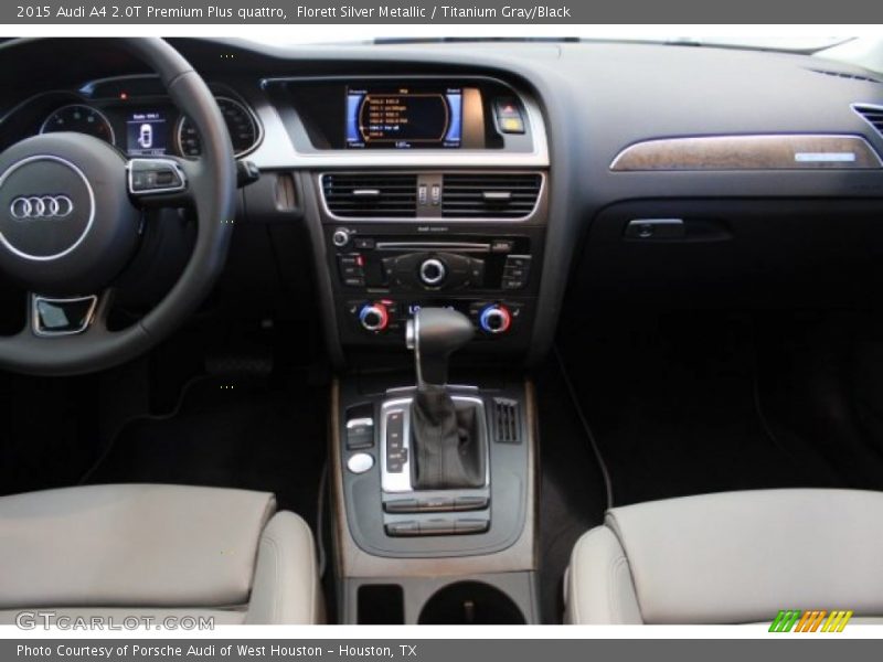Florett Silver Metallic / Titanium Gray/Black 2015 Audi A4 2.0T Premium Plus quattro