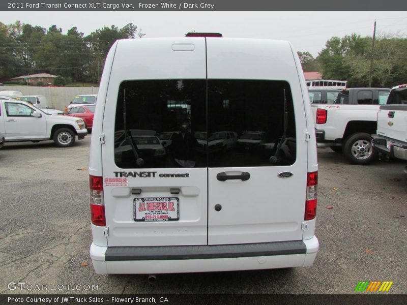 Frozen White / Dark Grey 2011 Ford Transit Connect XLT Cargo Van