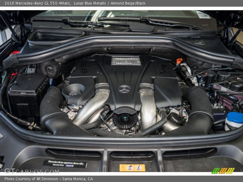  2016 GL 550 4Matic Engine - 4.6 Liter DI biturbo DOHC 32-Valve VVT V8