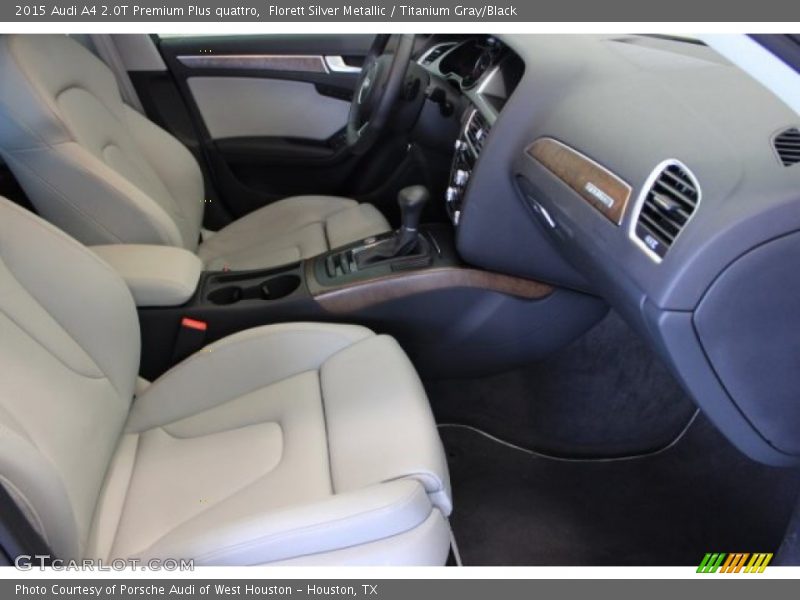 Florett Silver Metallic / Titanium Gray/Black 2015 Audi A4 2.0T Premium Plus quattro