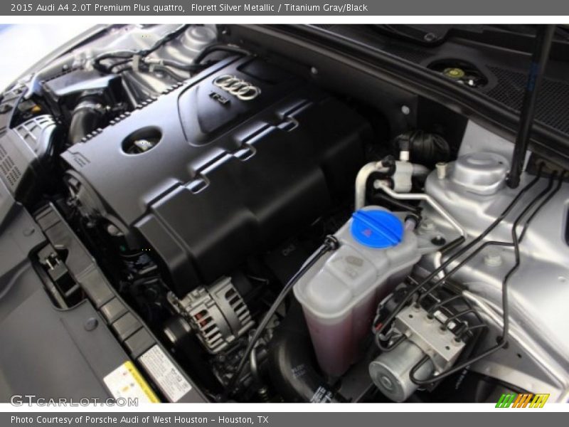 Florett Silver Metallic / Titanium Gray/Black 2015 Audi A4 2.0T Premium Plus quattro
