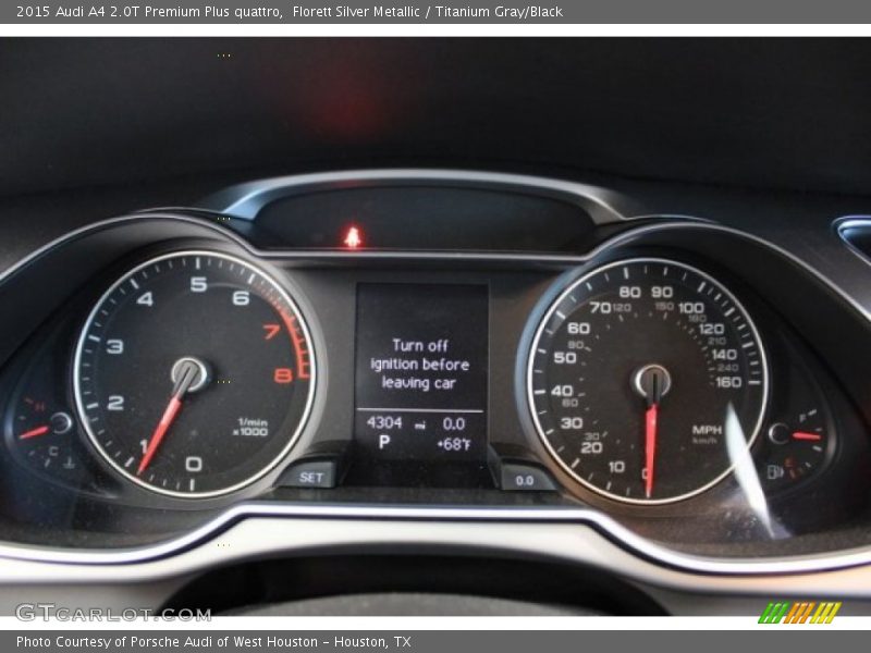 Florett Silver Metallic / Titanium Gray/Black 2015 Audi A4 2.0T Premium Plus quattro