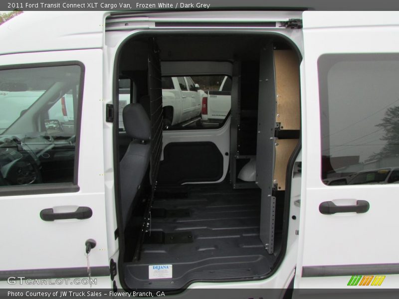 Frozen White / Dark Grey 2011 Ford Transit Connect XLT Cargo Van