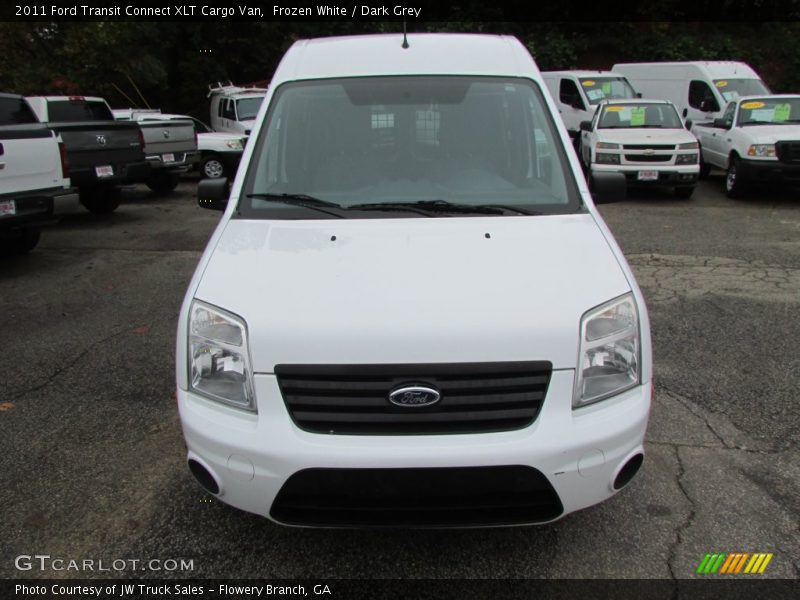 Frozen White / Dark Grey 2011 Ford Transit Connect XLT Cargo Van