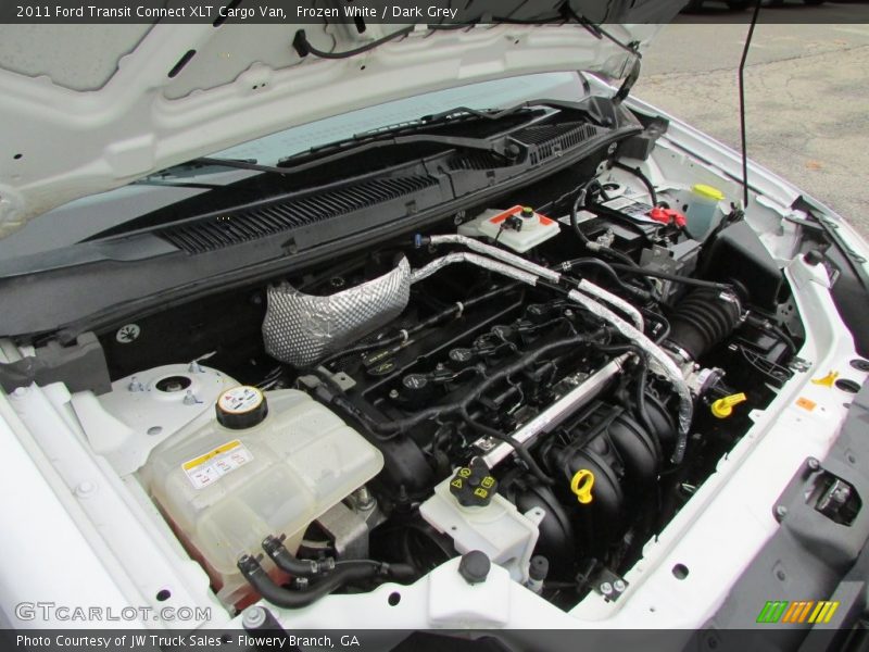 Frozen White / Dark Grey 2011 Ford Transit Connect XLT Cargo Van