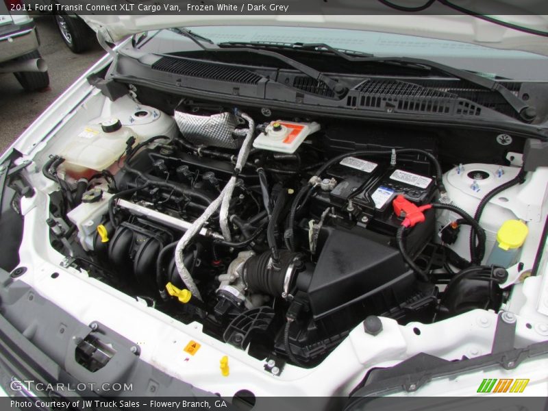 Frozen White / Dark Grey 2011 Ford Transit Connect XLT Cargo Van