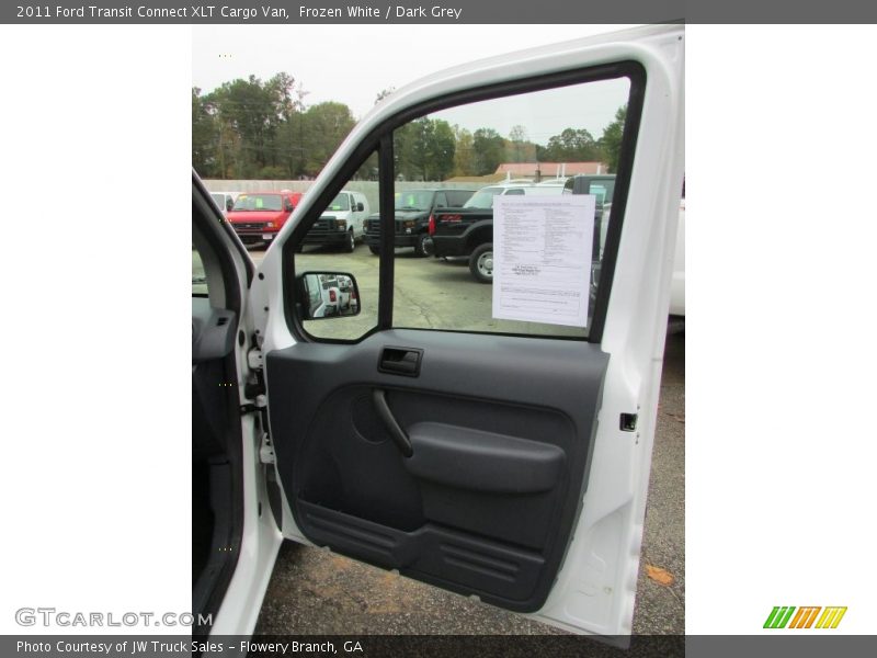 Frozen White / Dark Grey 2011 Ford Transit Connect XLT Cargo Van