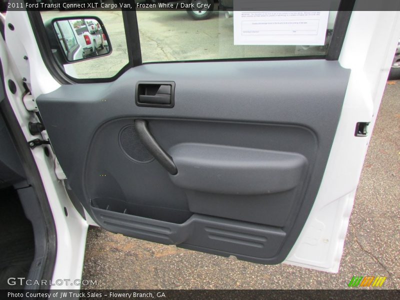 Frozen White / Dark Grey 2011 Ford Transit Connect XLT Cargo Van