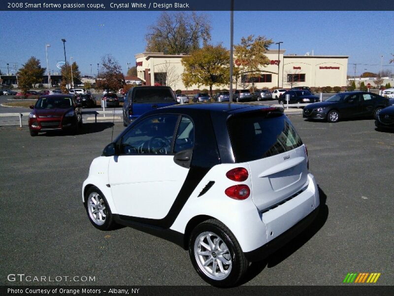 Crystal White / Design Black 2008 Smart fortwo passion coupe