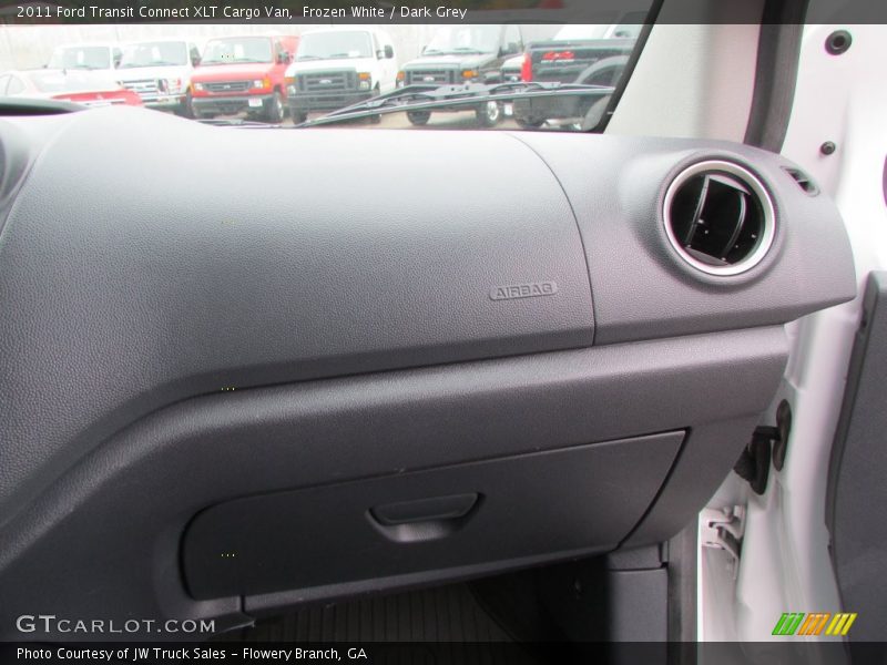 Frozen White / Dark Grey 2011 Ford Transit Connect XLT Cargo Van
