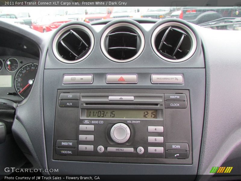 Frozen White / Dark Grey 2011 Ford Transit Connect XLT Cargo Van