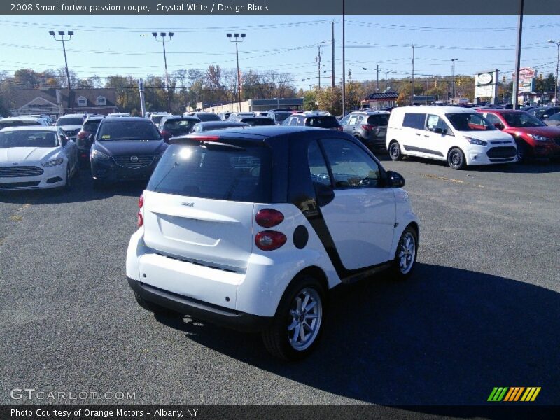 Crystal White / Design Black 2008 Smart fortwo passion coupe