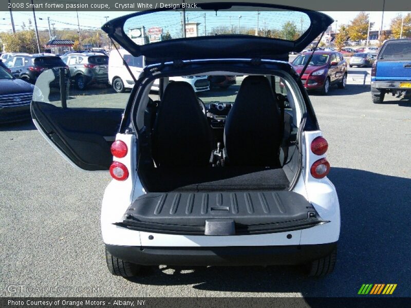 Crystal White / Design Black 2008 Smart fortwo passion coupe