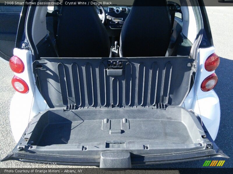 Crystal White / Design Black 2008 Smart fortwo passion coupe