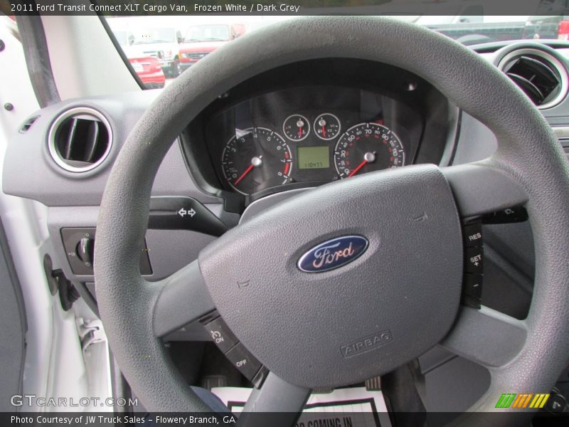 Frozen White / Dark Grey 2011 Ford Transit Connect XLT Cargo Van