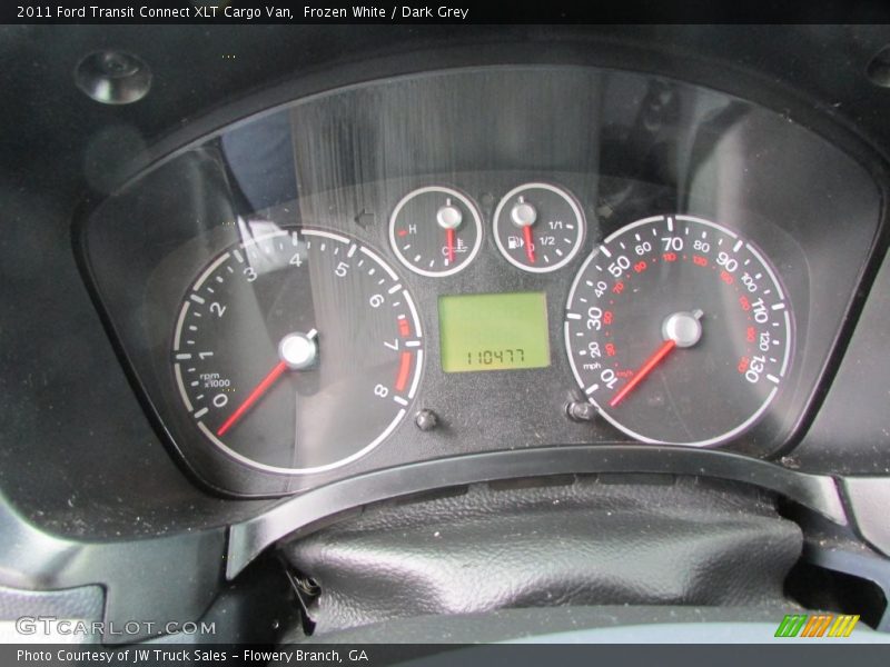 Frozen White / Dark Grey 2011 Ford Transit Connect XLT Cargo Van